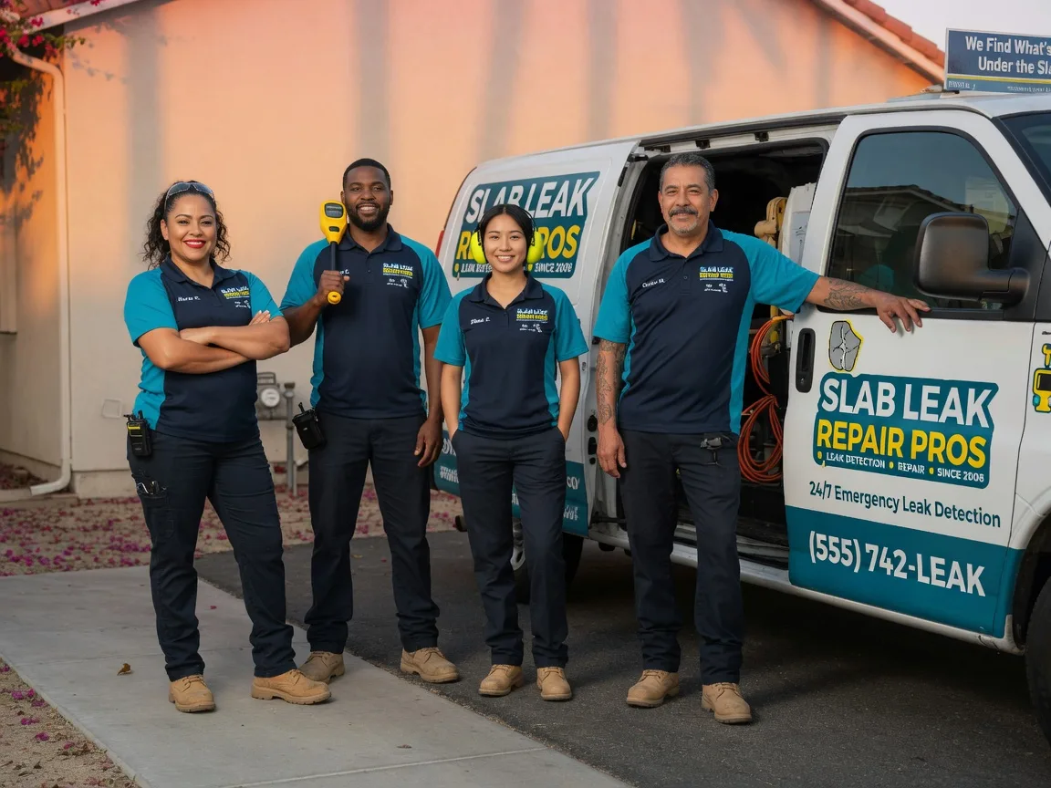 Slab Leak Repair company in Saxis, VA